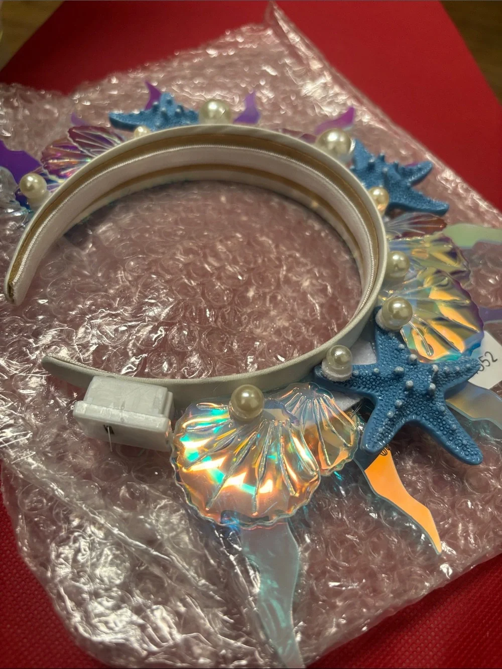 Sea Star Iridescent Blue Headband